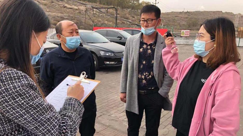 同心战“疫”，开发区城投公司铸牢疫情 防线不放松